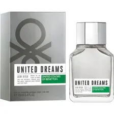 Туалетная вода Benetton United Dreams Aim High, мужская, 100 мл