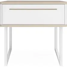 Тумба Shtabe Royal 5201 эко (макиато/белый/р.золото)