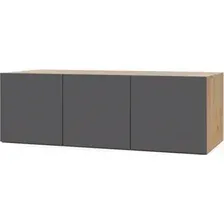 Шкаф распашной Modern Челси Ч83 (золотой дуб/графит)