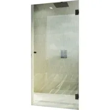 Душевая дверь MaybahGlass 195x80.5 MGD-508-6 (прозрачное стекло/черный)