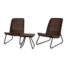 Набор садовой мебели Keter Rio Patio Set 211426 (коричневый)