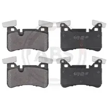 Тормозные колодки дисковые задняя ось A.B.S. 37812