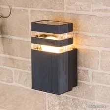 Уличный настенный светильник Elektrostandard Techno 1450 (черный)