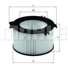 Салонный фильтр Knecht/Mahle LA65