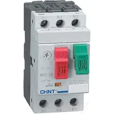 Автоматический выключатель пуска двигателя Chint NS2-25 0.4-0.63А R / 495075