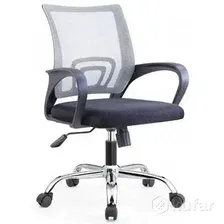 Офисное кресло SitUp MIX 696 chrome (сетка light grey/black)
