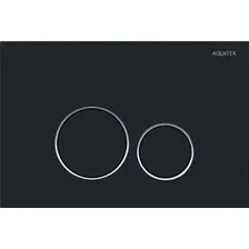 Панель смыва Aquatek KDI-0000020 (черный матовый)
