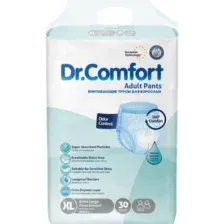 Подгузники-трусы для взрослых Dr.Comfort Jumbo Adult Pant Jumbo pack, XLarge-30, 30 шт