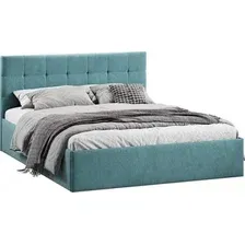 Кровать Трия Джоли Универсальная Тип 1 160x200 (микровелюр Wellmart Indigo)