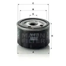 Масляный фильтр MANN MW 75