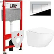 Унитаз подвесной Lauter Sulzdorf + TECE Kit 9400412 (белый с микролифтом)