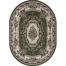Ковер для жилой комнаты Merinos Gavana 5444-OVAL-GREEN (1.5x3)