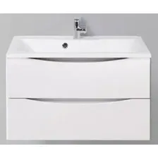 BelBagno Тумба под умывальник Marino-800-2C-SO-BL-P (bianco lucido)