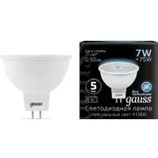 Лампа Gauss GU5.3 7W 4100K / 101505207