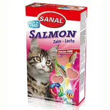 Sanal Лакомство для кошек лосось 50 г