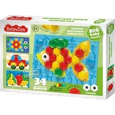 Развивающая игра Baby Toys Мозаика Рыбка / 03576