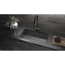 Кухонная мойка ZorG Zerox 74 U / IF Side SF Zurinox PVD Gunblack