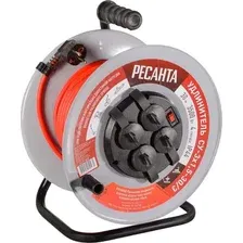Удлинитель на катушке Ресанта СУ-3х1.5-30/3 (61/118/7)