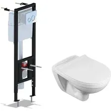 Унитаз подвесной Santek Бореаль 1WH302205 + Ани Пласт WCP4131