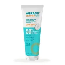 Крем солнцезащитный для лица и области декольте AGRADO SPF50+, 75 мл