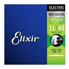 Струны для гитары Elixir Strings 19102 11-49