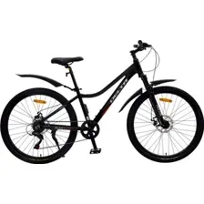 Велосипед Delta Flex Pro 26 р.14 FLEX PRO26.14.BK-RD (черный/красный)