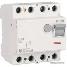 Устройство защитного отключения Eaton HNC-634003 4Р 63А 6кА 30мА АС 4М 194695