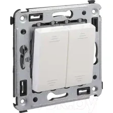 Выключатель DKC Avanti 4400104 (белое облако)