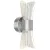 Бра Estares Dio 12W 2Y-ON/OFF-230x80x85-CHROME/CLEAR-220-IP20