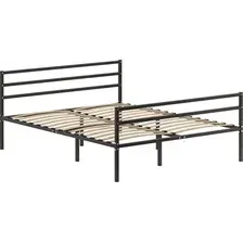 Кровать Домаклево Металика Г3+Г2 180x200 (черный)