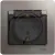 Розетка Schneider Electric Glossa GSL001248 (платиновый)