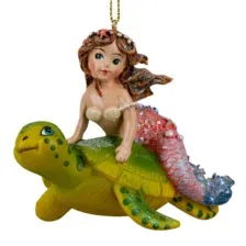 Елочная игрушка Erich Krause Decor. Русалочка и черепаха / 64472