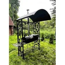 Мангал с навесом ИП Сосункевич Р.В. 4 в 1 Эксперт-люкс-плюс с крышей
