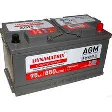Автомобильный аккумулятор Dynamatrix AGM DEK950 850A (95 А·ч)