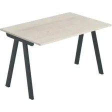Обеденный стол Sheffilton SHT-TU92/TT 120x80 (антрацит/дуб беленый)