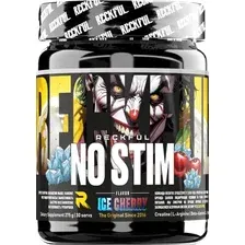 Предтренировочный комплекс Reckful NO-STIM Pre-workout (вишня, 375г)