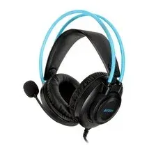 Наушники A4Tech Fstyler FH200i (черный/голубой)