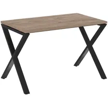 Стол письменный RIVA VR.L-SRX-2.7 Black, тиквуд темный