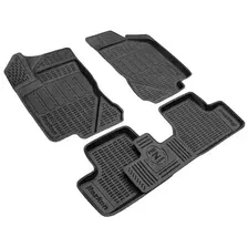 Коврики в салон REZKON 0539030100 Lada Kalina 4 шт., черный