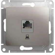 Розетка Systeme (Schneider) Electric Glossa GSL001281K