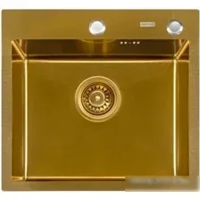 Кухонная мойка ARFEKA Eco AR 500*500 Golden PVD Nano