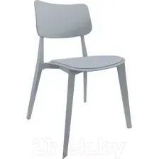 Стул Sheffilton SHT-S110-P (серый/серый)
