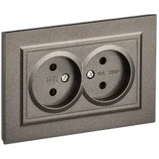 Розетка IEK Brite BR-R23-10-K45-F