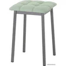 Табурет AMC Comfort 7К4.10 (кожзам, мятный/графит)