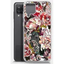 Чехол для телефона BoraSCO ArtWorks для Samsung Galaxy A12/M12 51402 (прозрачный/рисунок)