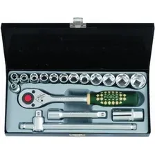 Набор трещотка с головками Force 4173-5 (17 предметов)