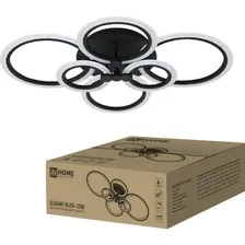 Припотолочная люстра In Home Bliss-B 120Вт 230В 3000-6500K 8400Лм 780х550х130мм c пультом ДУ 4690612035475
