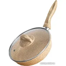 Сковорода Elan Gallery Гармония вкуса 121132 (медовый гранит)