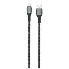 Кабель Atomic 30.395 USB Type-A - Lightning (1.2 м, черный)