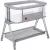 Детская кроватка Lionelo Luna (Grey Concrete)